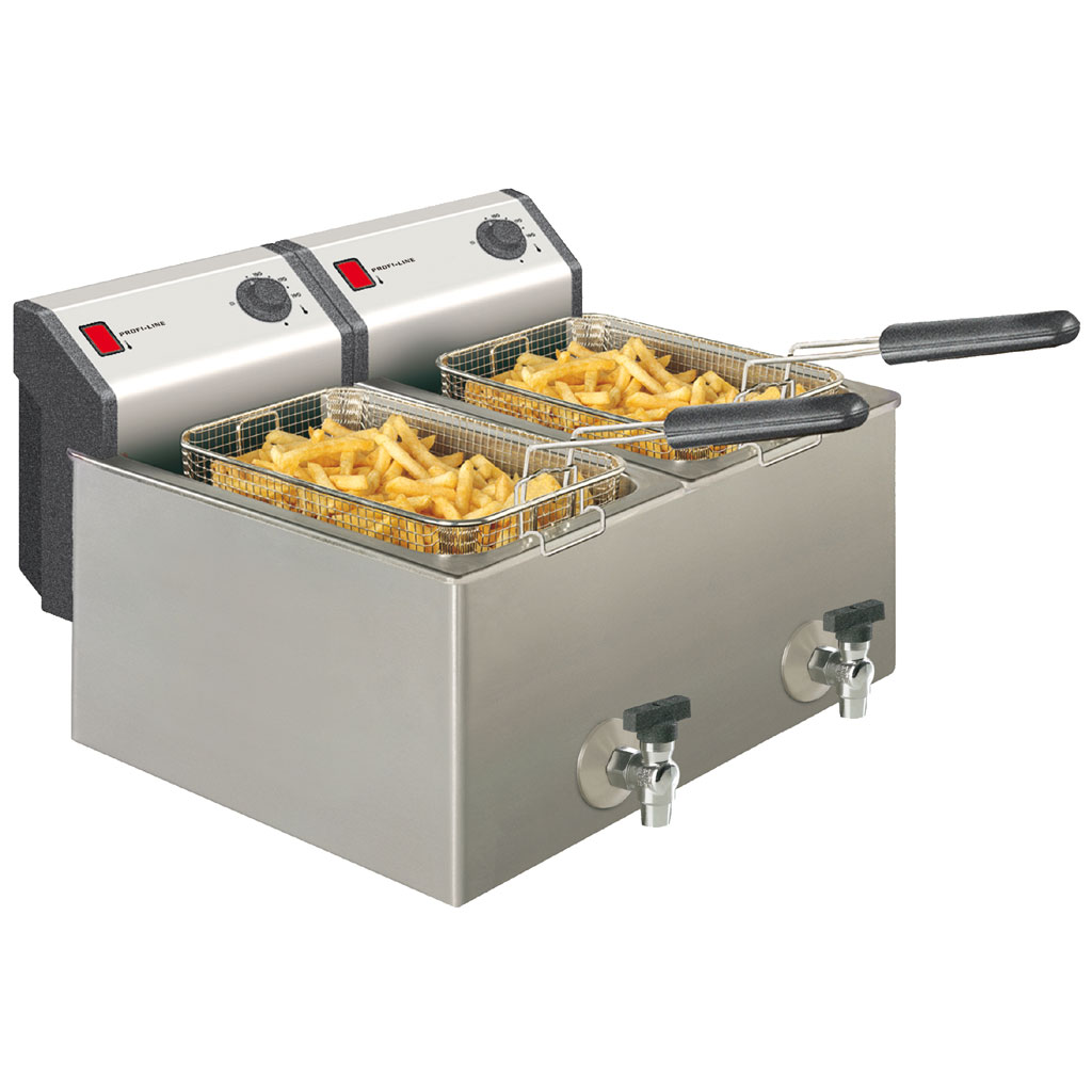 Elektrisk Fritös 2x 8 liter