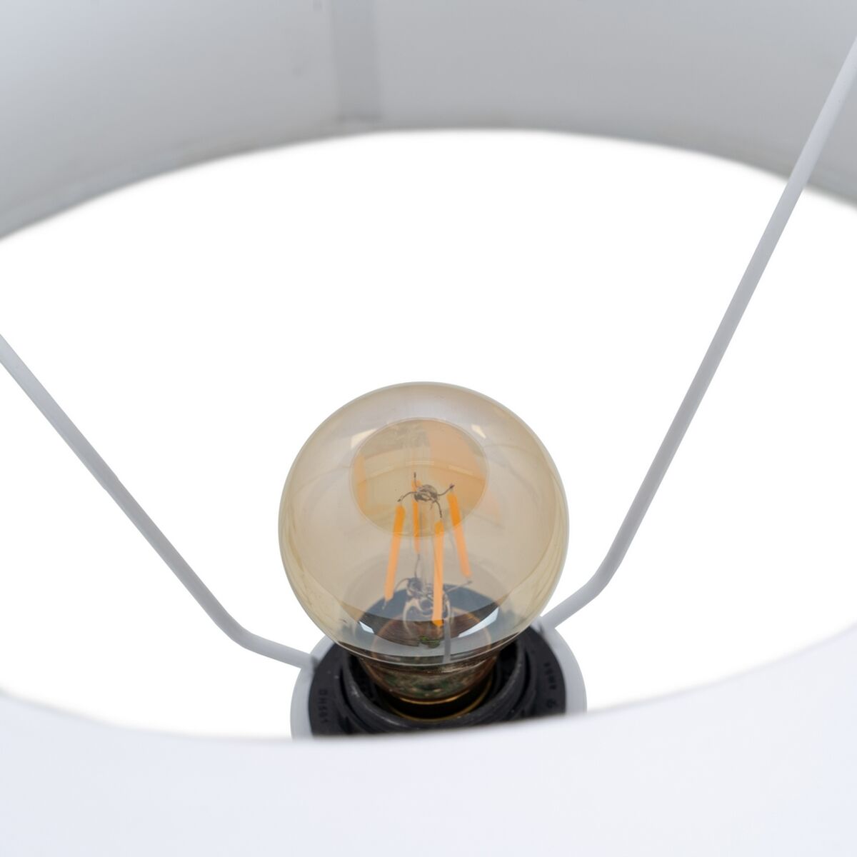 Bordslampa Vit Svart 220 V 40,75 x 40,75 x 68 cm - 4
