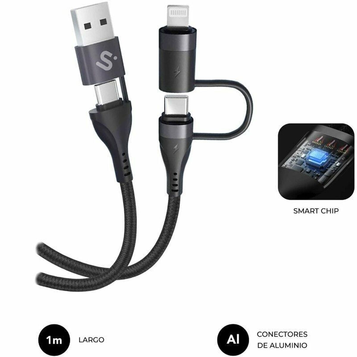 Kabel HDMI Subblim SUBCAB-4IN101 - 3