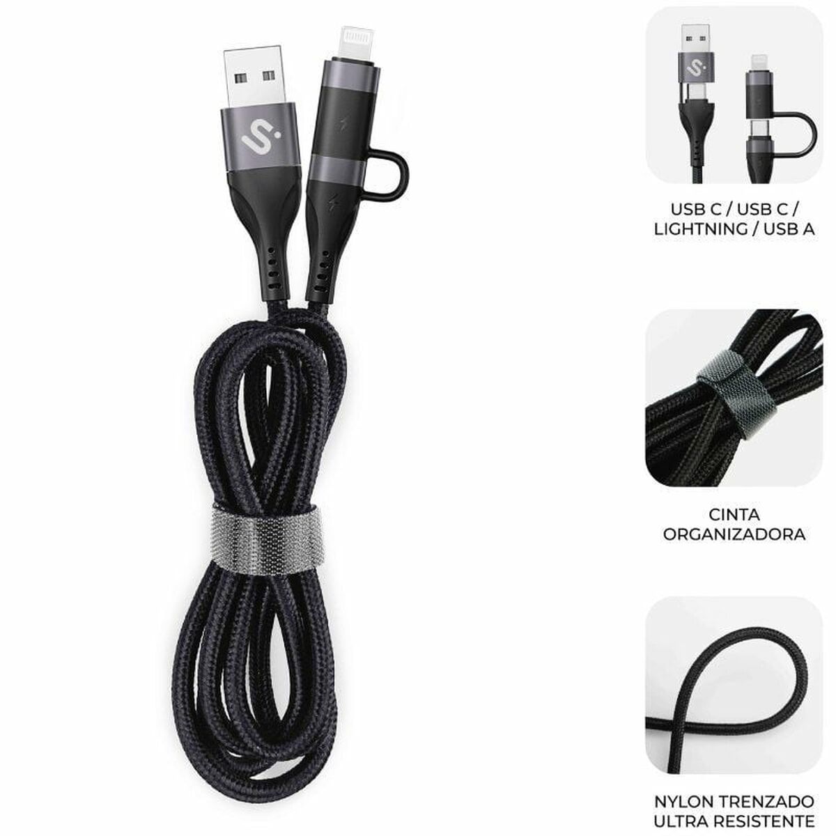 Kabel HDMI Subblim SUBCAB-4IN101 - 2