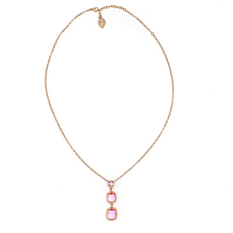 Damhalsband Folli Follie 3N9T172RP 35 cm - 2
