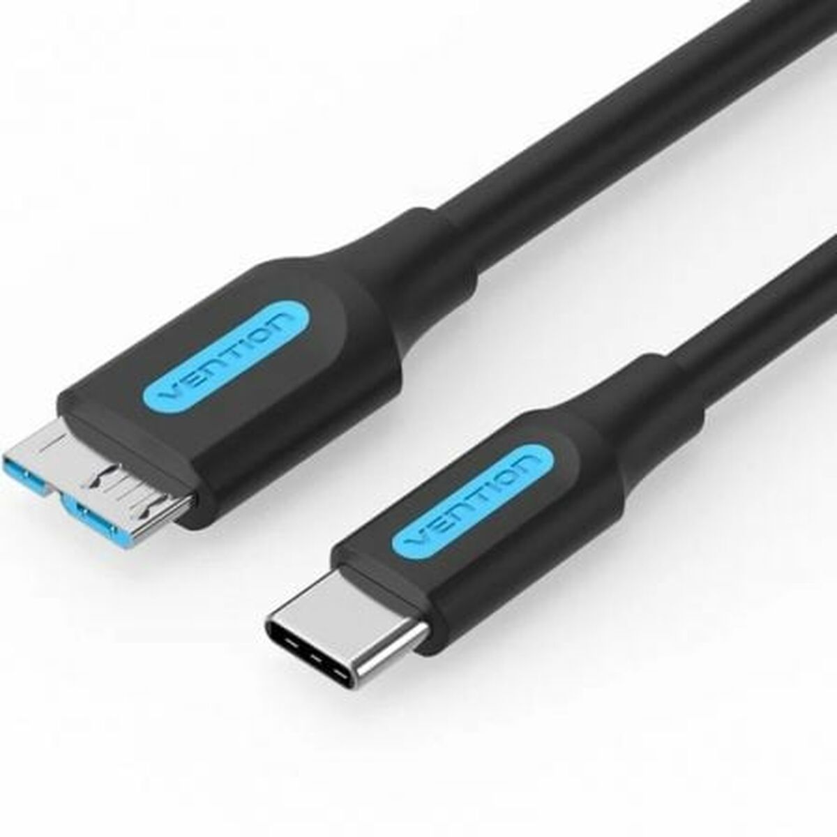 USB-C-kabel Vention CQABD Svart 50 cm