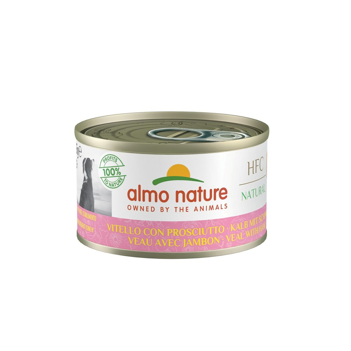 Våt mat Almo Nature Skinka Kalvkött 95 g