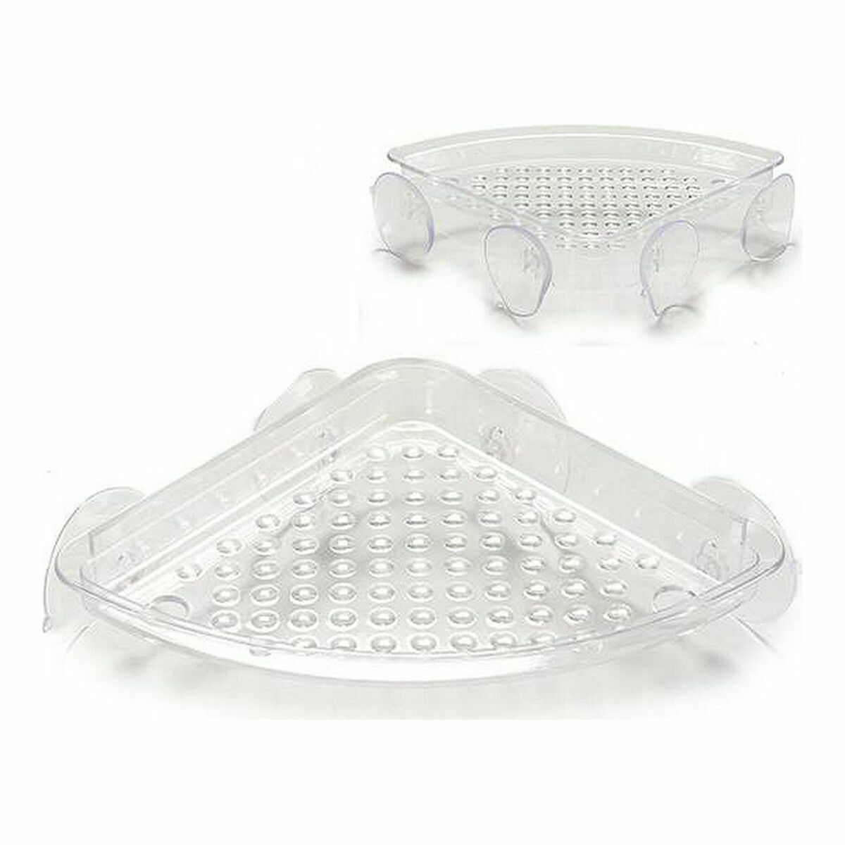 Hyllor Transparent PVC polystyren 18 x 5 x 25 cm - 6