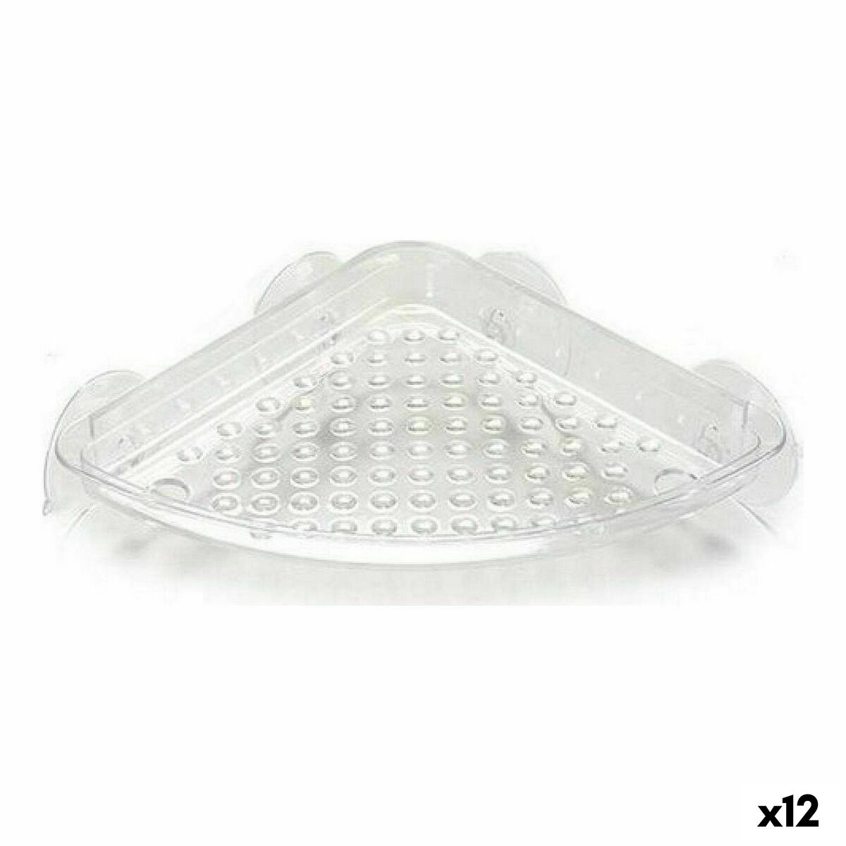 Hyllor Transparent PVC polystyren 18 x 5 x 25 cm