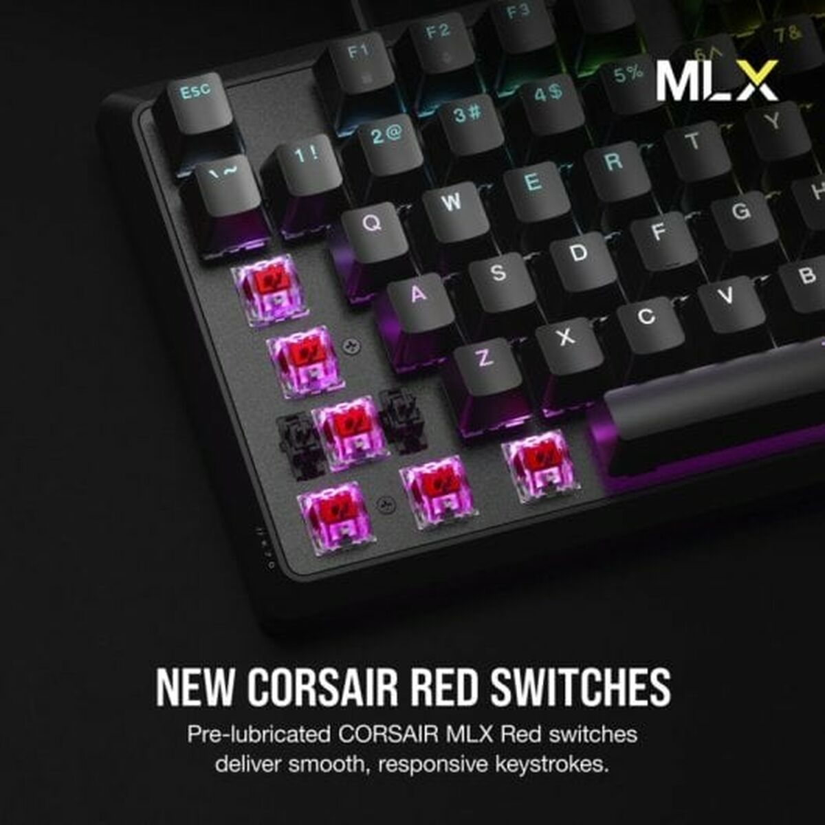 Tangentbord Corsair K70 CORE Svart - 4
