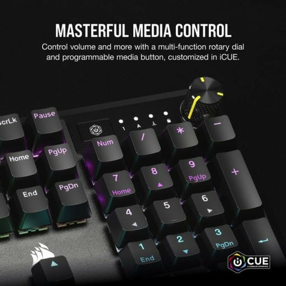 Tangentbord Corsair K70 CORE Svart - 5