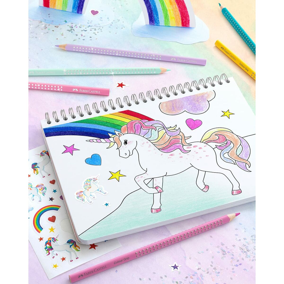 Färgpennor Faber-Castell Colour Grip Multicolour 13 Delar - 3