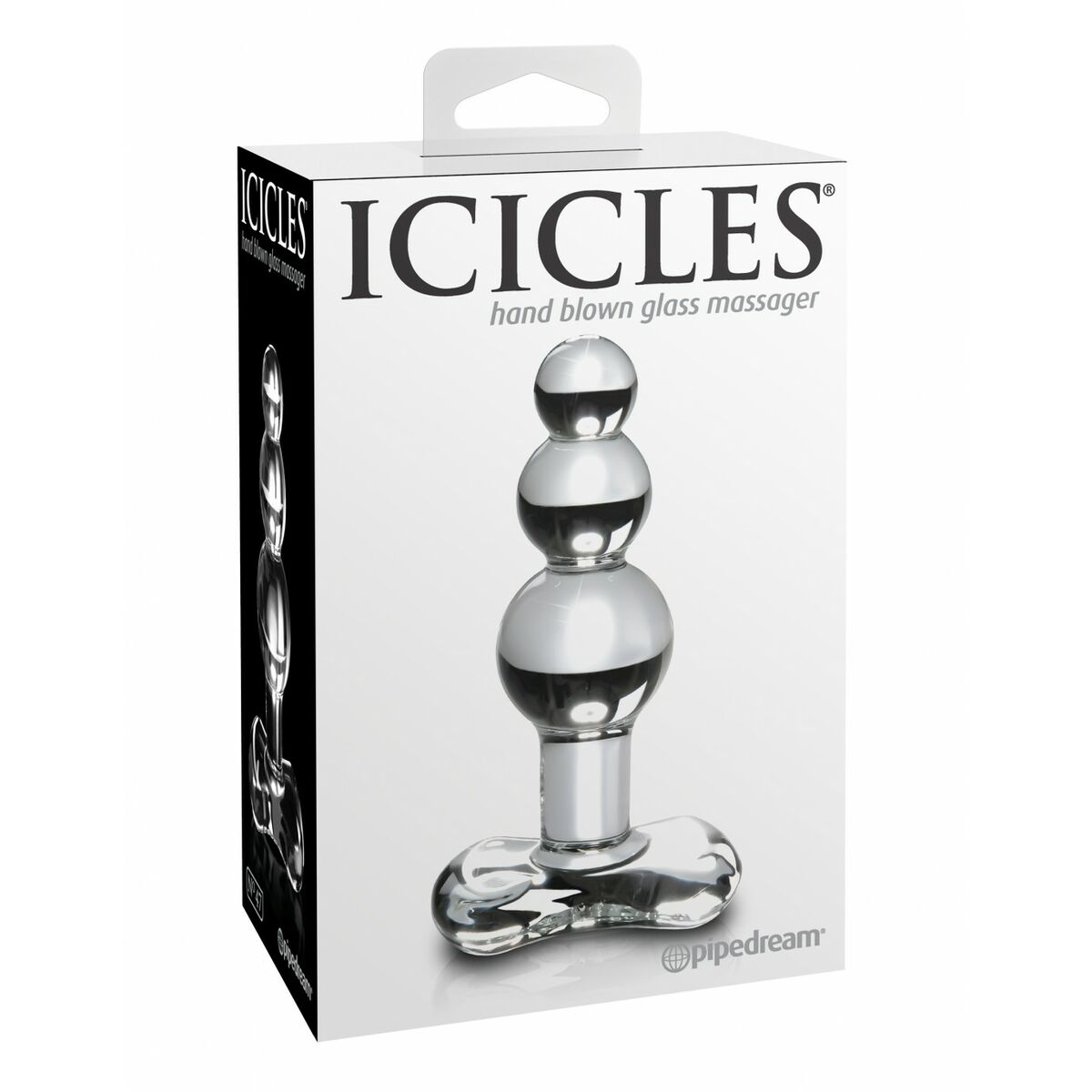 Analplugg Pipedream Icicles Transparent - 2