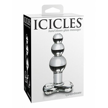 Analplugg Pipedream Icicles Transparent