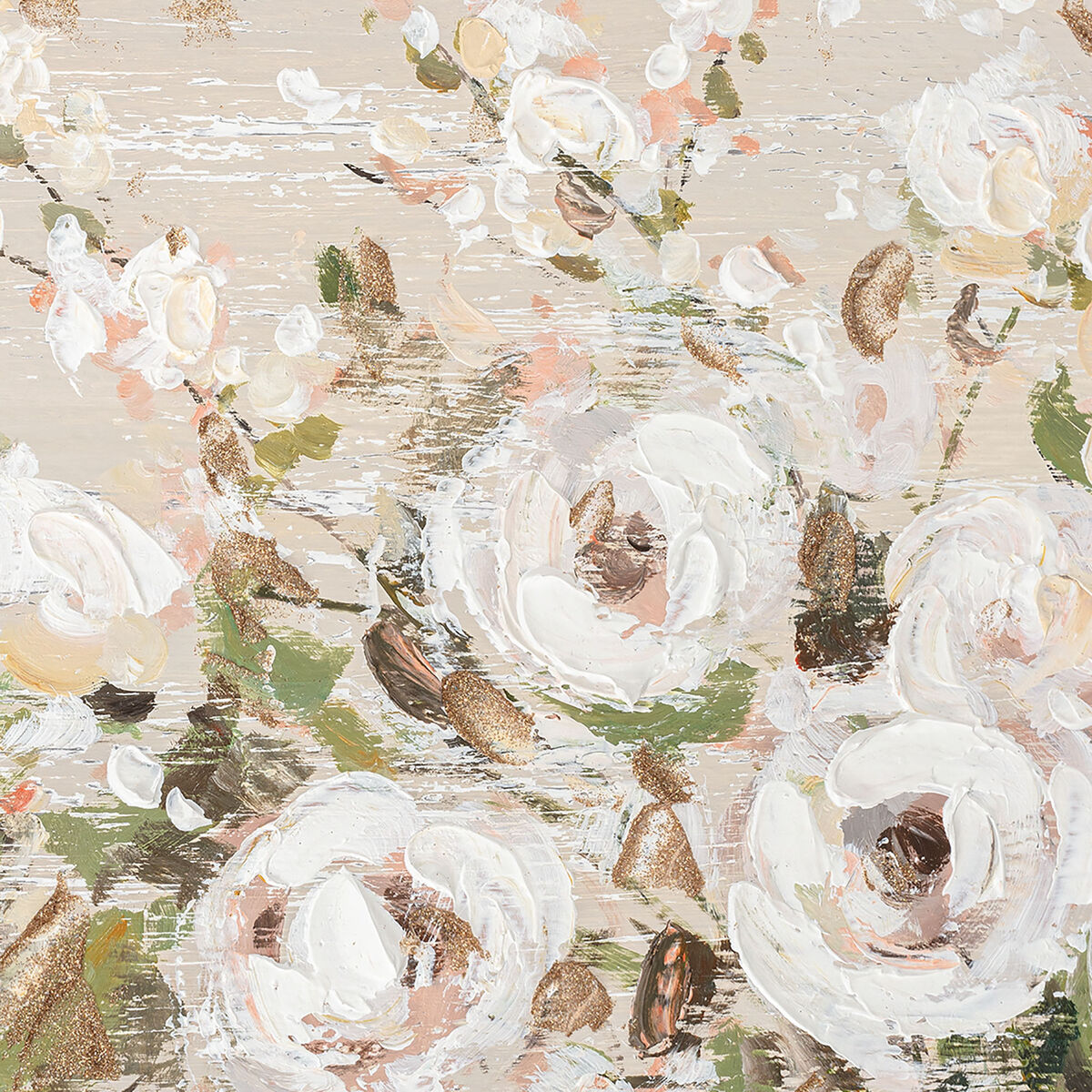 Tavla DKD Home Decor 90 x 2,4 x 90 cm Vas Shabby Chic (2 antal) - 10
