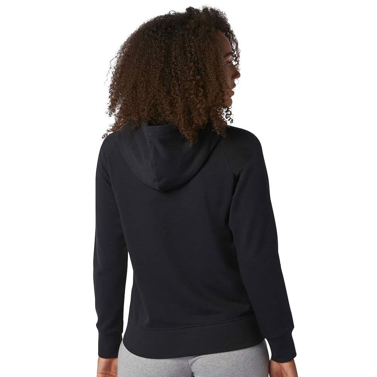 Tröja med huva Dam New Balance WT03550 Svart - 18