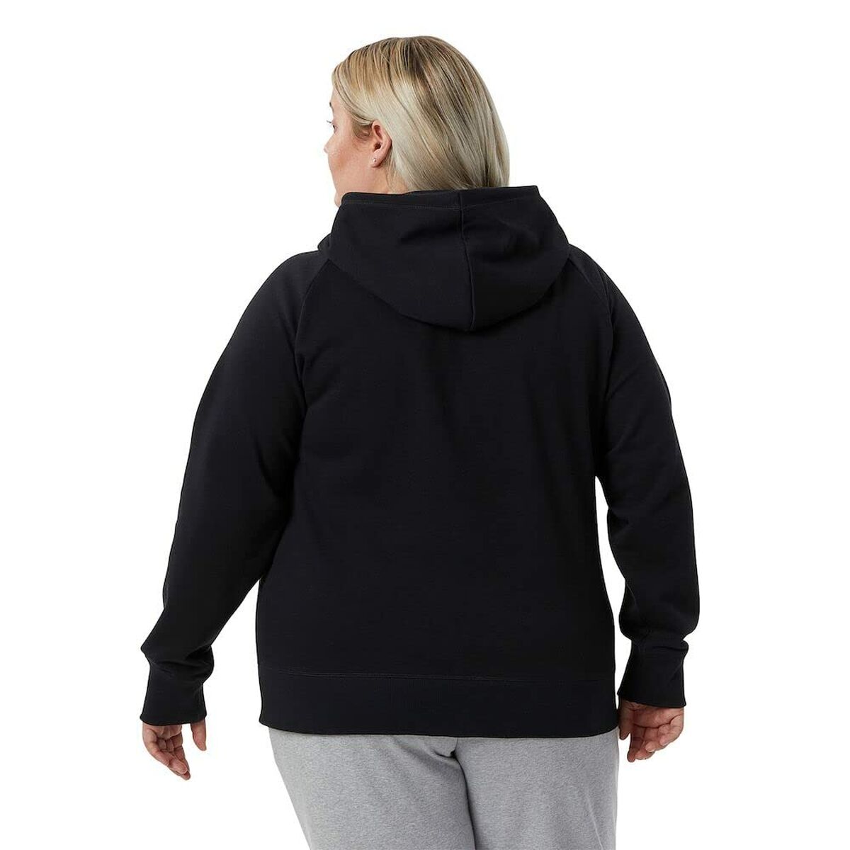 Tröja med huva Dam New Balance WT03550 Svart - 9