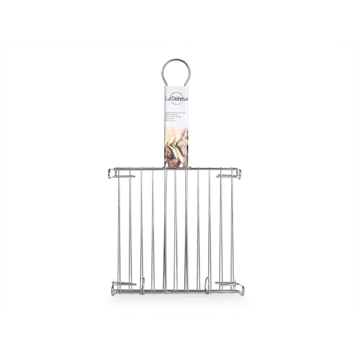 Grill La Dehesa Förzinkat stål 30 x 30 cm 32 x 16,5 x 57,5 cm Double (5 antal) - 5