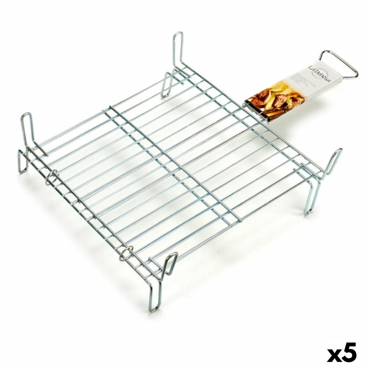Grill La Dehesa Förzinkat stål 40 x 40 cm Double (5 antal) - 3