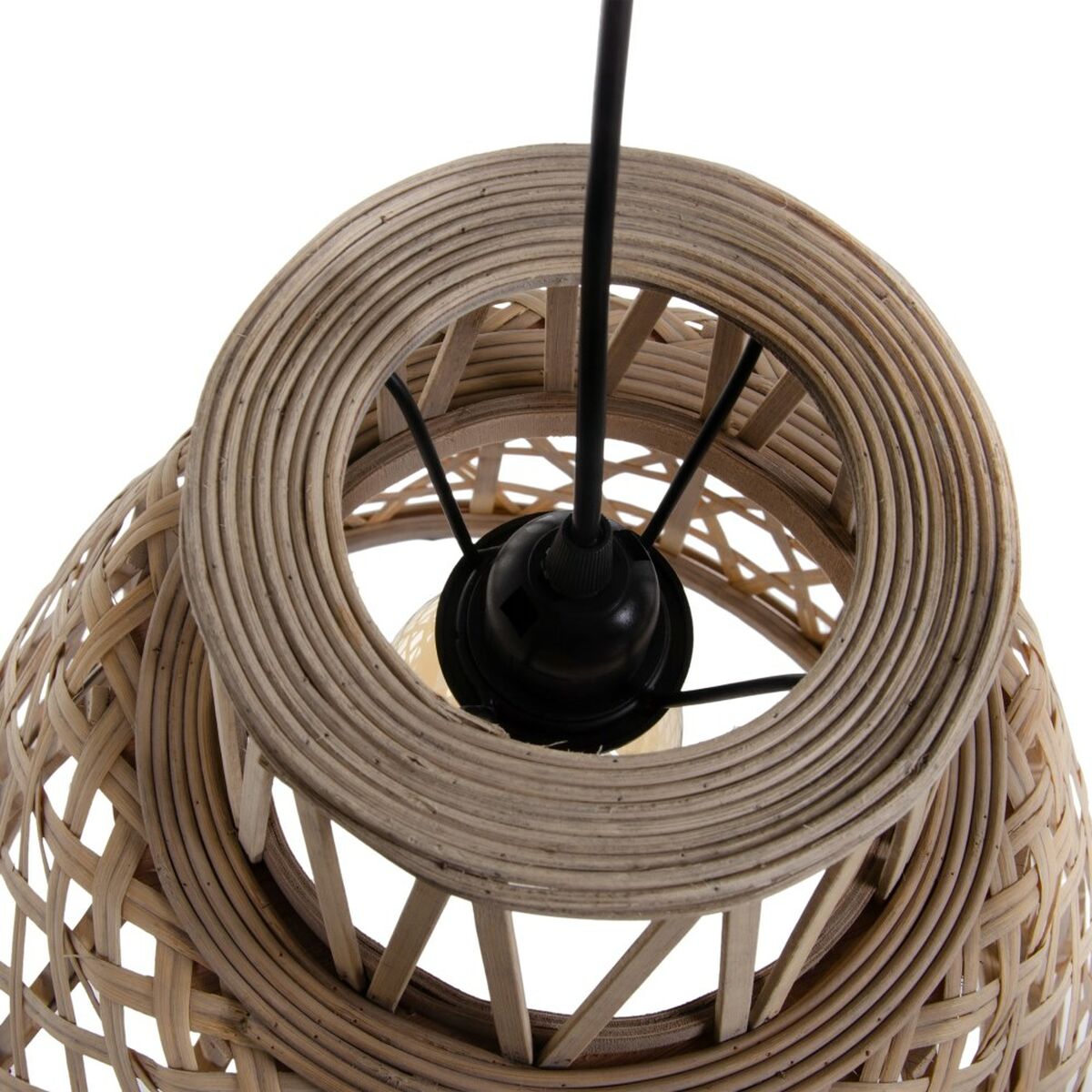 Taklampa Naturell 40 x 40 x 44 cm - 7
