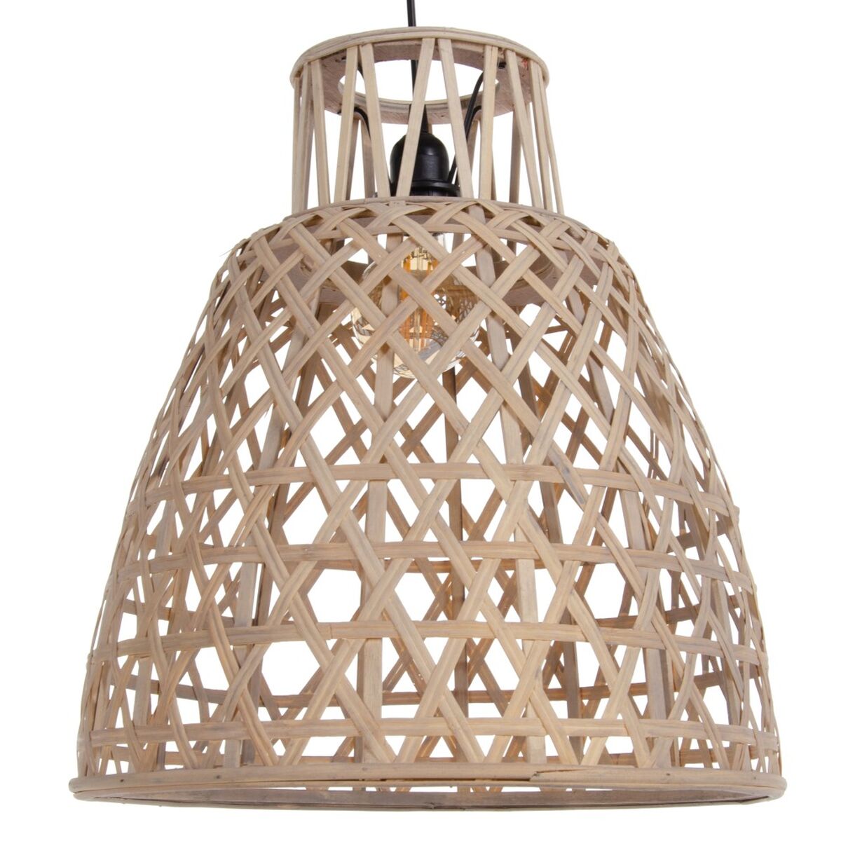 Taklampa Naturell 40 x 40 x 44 cm - 6