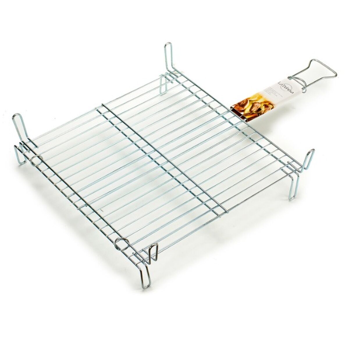Grill La Dehesa Förzinkat stål 50 x 50 cm 53 x 16,5 x 83,5 cm Double (5 antal) - 2