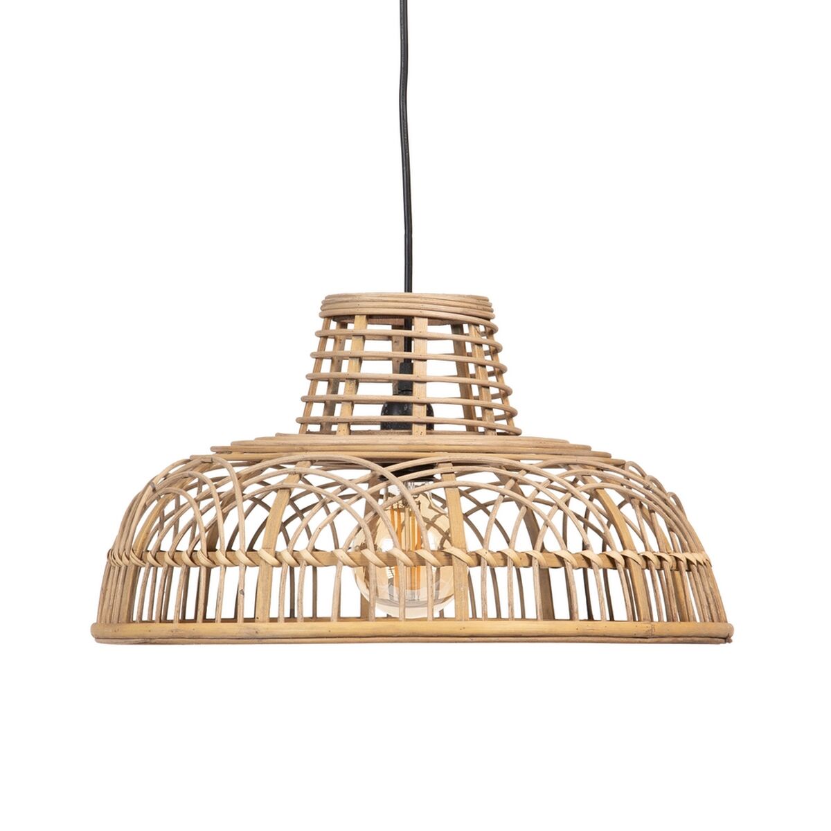 Taklampa 51,5 x 51,5 x 30 cm Naturell (2 antal) - 10