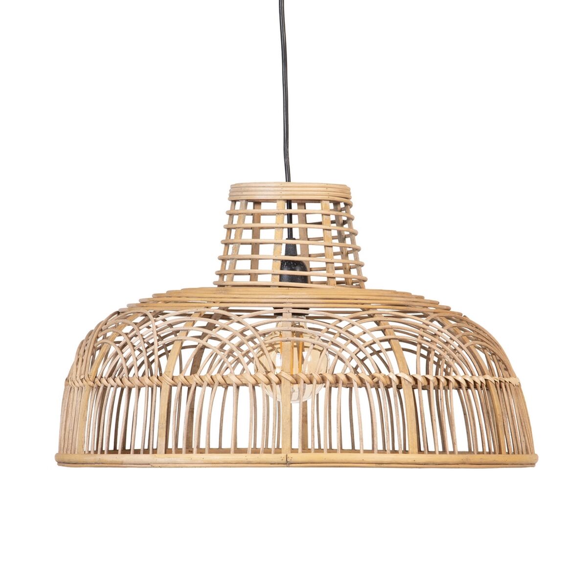 Taklampa 51,5 x 51,5 x 30 cm Naturell (2 antal) - 9