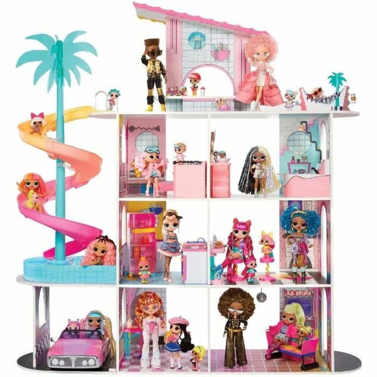 Dockhus LOL Surprise! Dollhouse 1 Delar