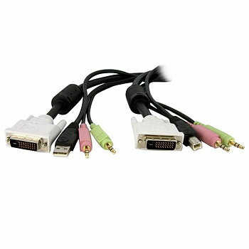 KVM-Brytare Startech DVID4N1USB6