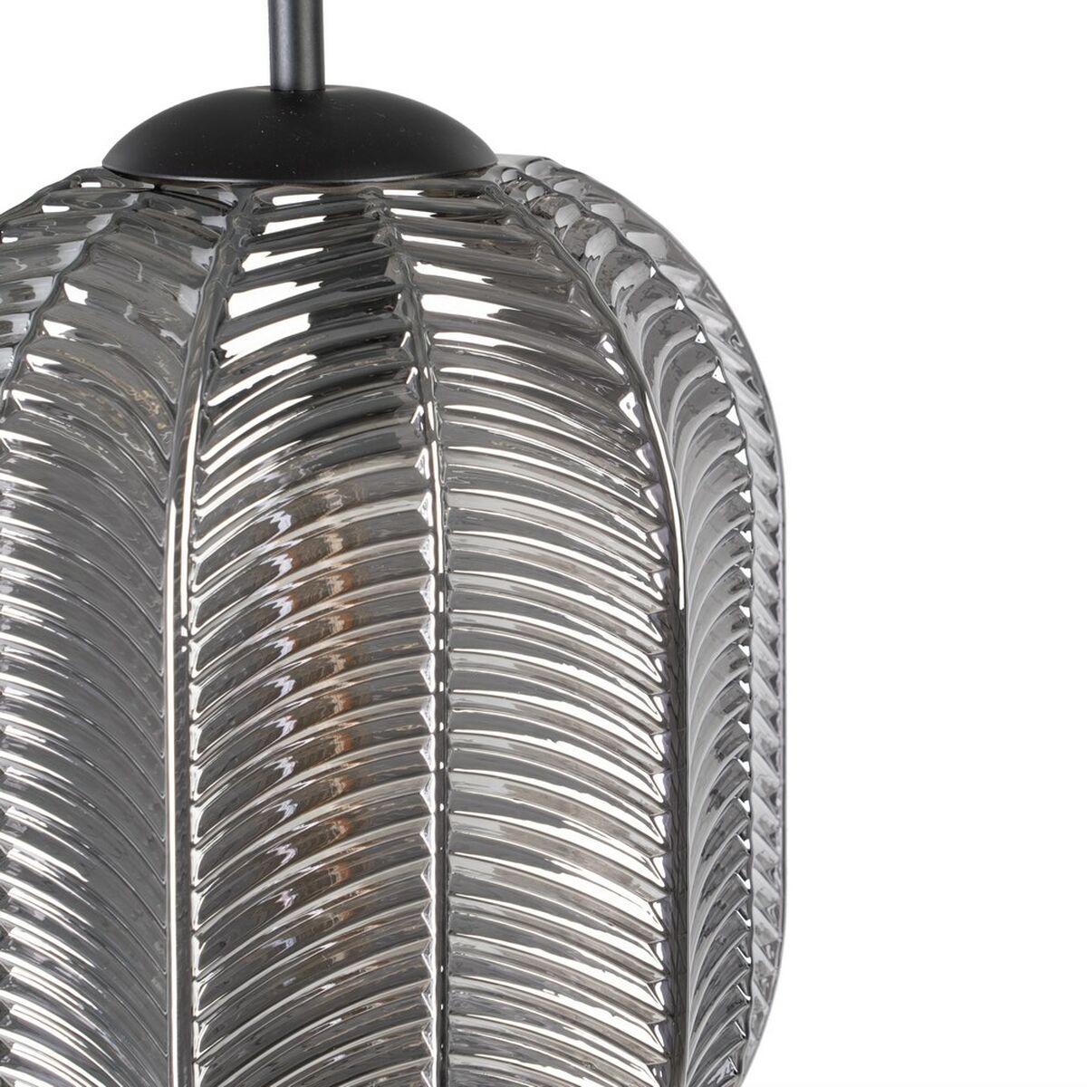 Taklampa 26 x 26 x 120 cm Glas Grå - 7