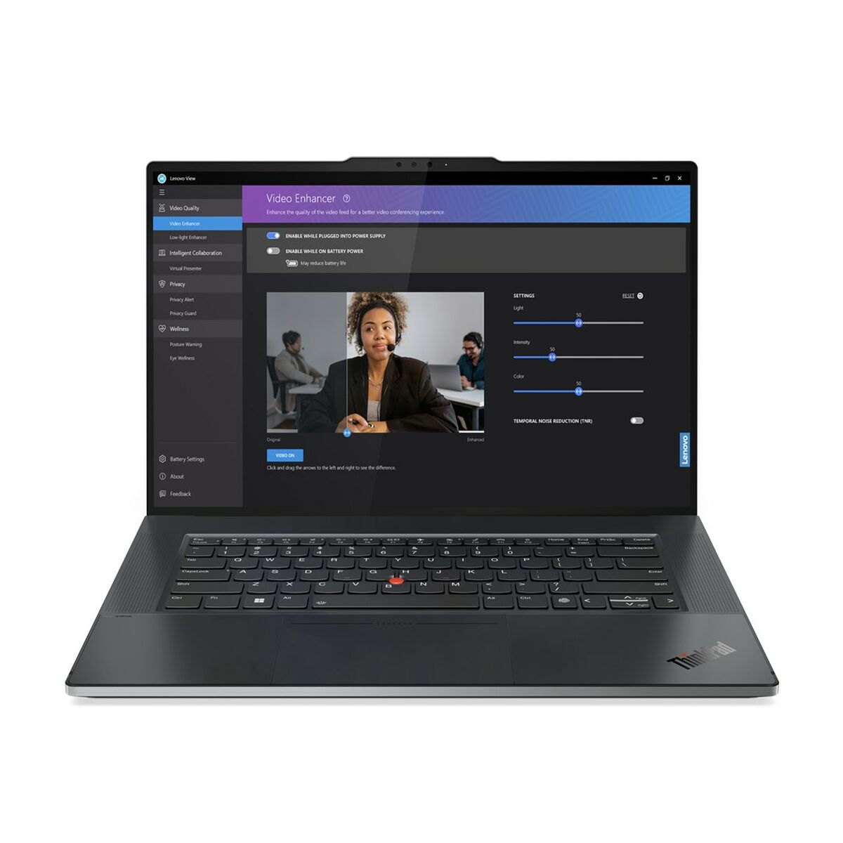 Bärbar dator Lenovo 21JX0018PB 16" ryzen 7-7840hs 32 GB RAM 1 TB SSD Qwerty US - 2