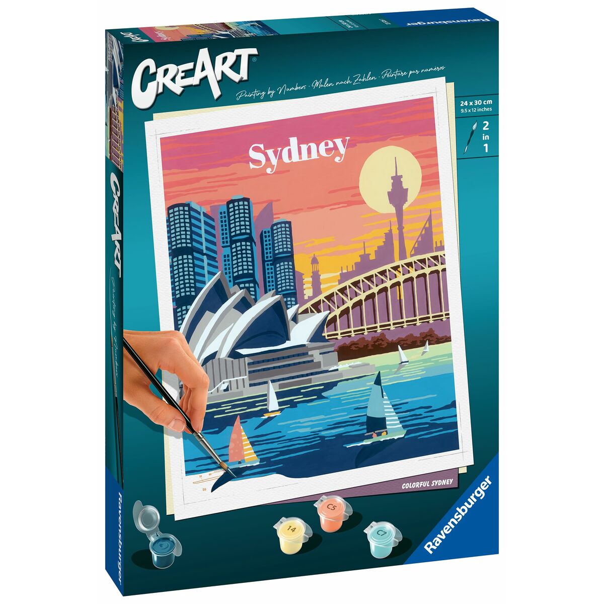 Målning med siffror Ravensburger Sydney - 2