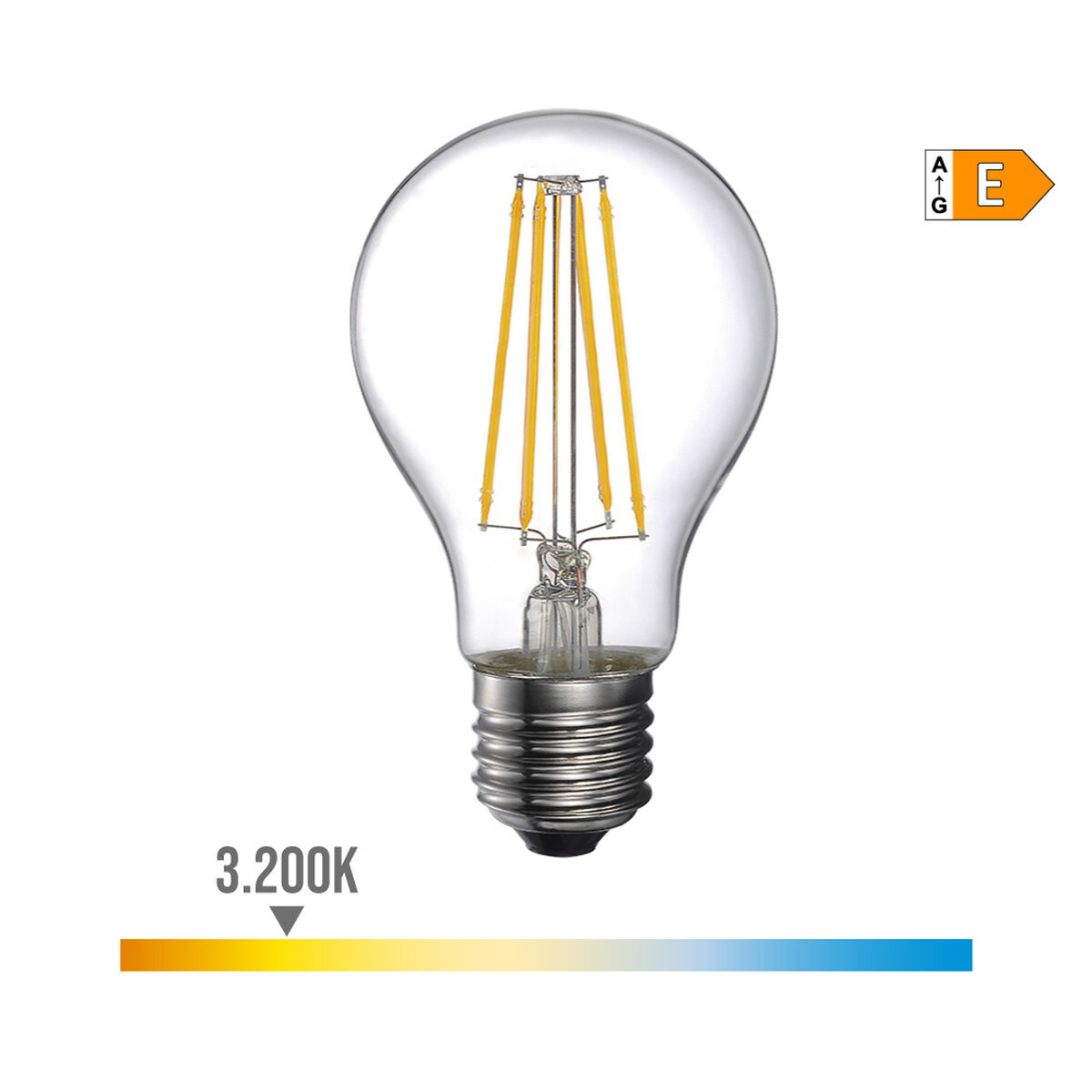 LED-lampa EDM 98601 E 6 W 60 W 47 W E27 800 lm Ø 6 x 10,5 cm (3200 K) - 5