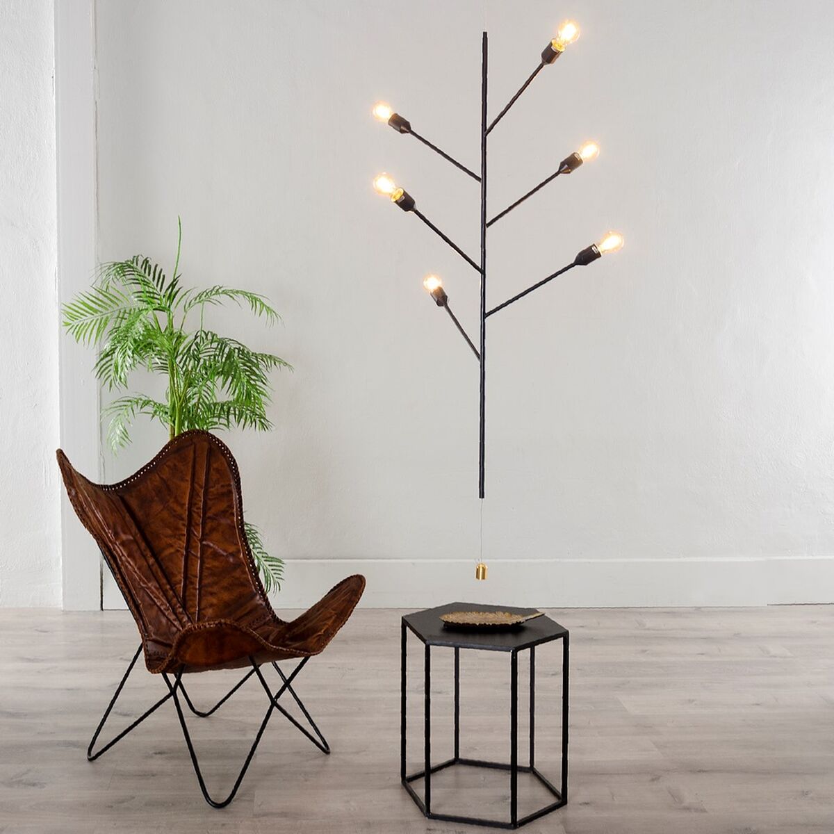 Taklampa Grå 40 W - 6