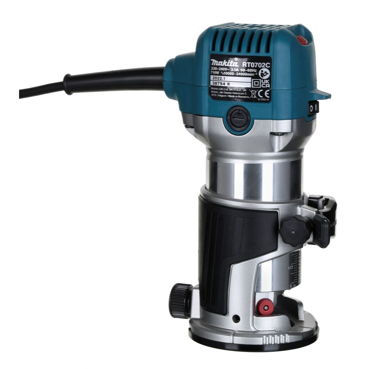 Kantfräsmaskin Makita RT0702CX2J 710 W - 3
