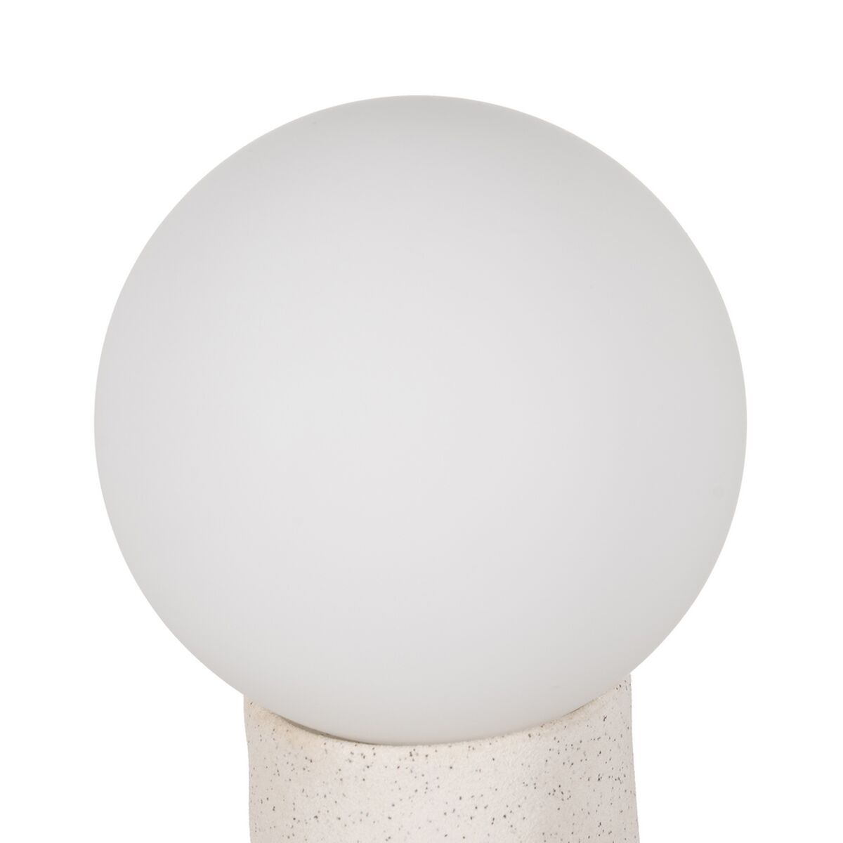 Bordslampa Kräm Keramik Glas 50 W 240 V 220-240 V 22,5 x 16,5 x 45 cm - 3