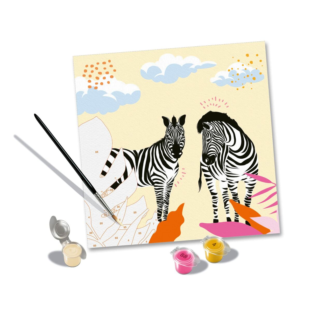 Målning med siffror Ravensburger Zebra - 2