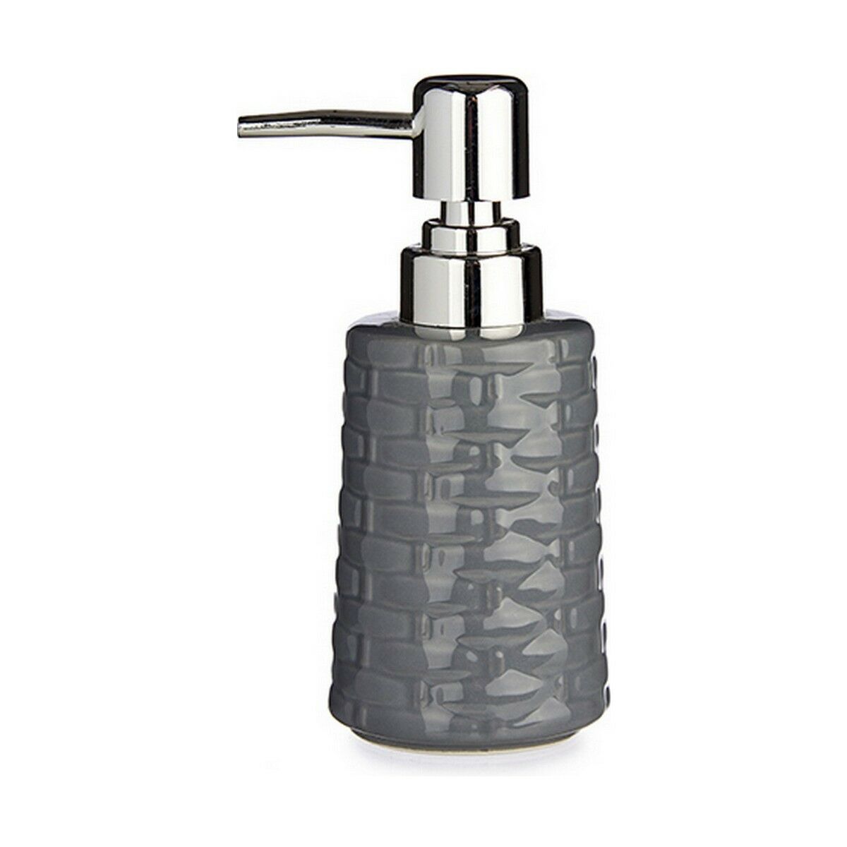 Tvåldispenser Berilo Grå Silvrig Keramik 350 ml (6 antal) - 3