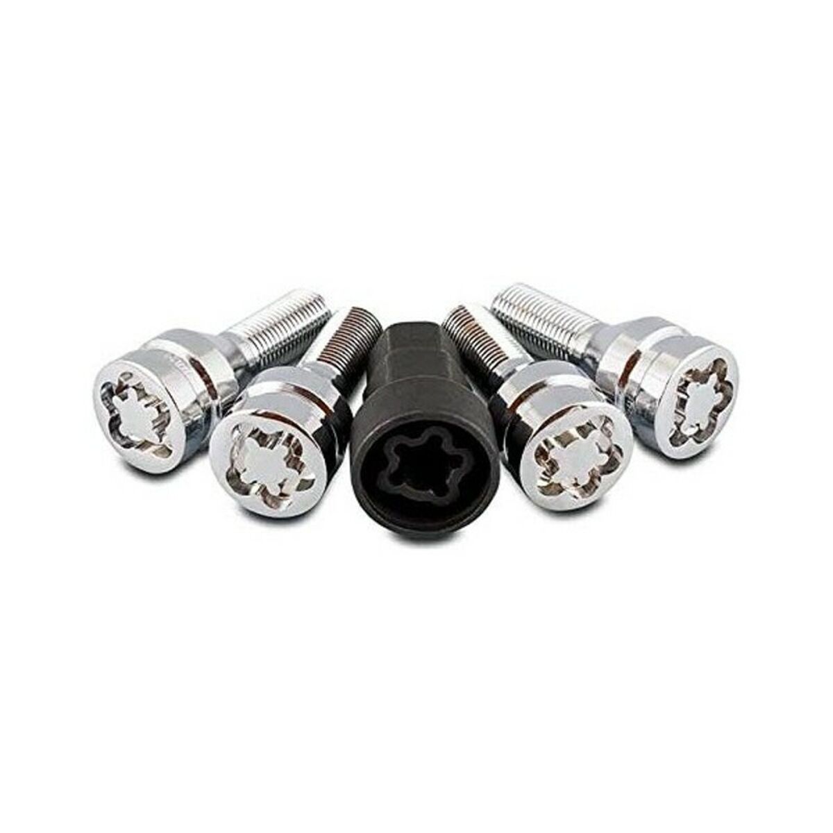 Skruvar mot stöld BC Corona 12X125 L35 17/19 Silver (4 uds) - 6