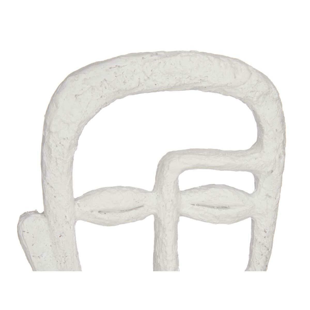 Prydnadsfigur Gift Decor Vit Ansikte 19,5 x 38 x 10,5 cm (4 antal) - 6
