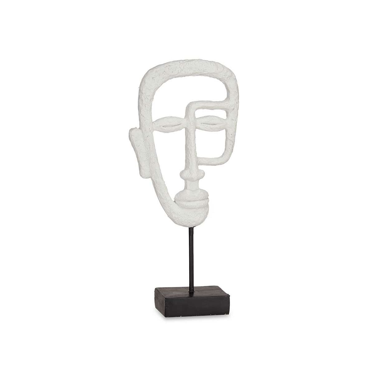 Prydnadsfigur Gift Decor Vit Ansikte 19,5 x 38 x 10,5 cm (4 antal) - 3