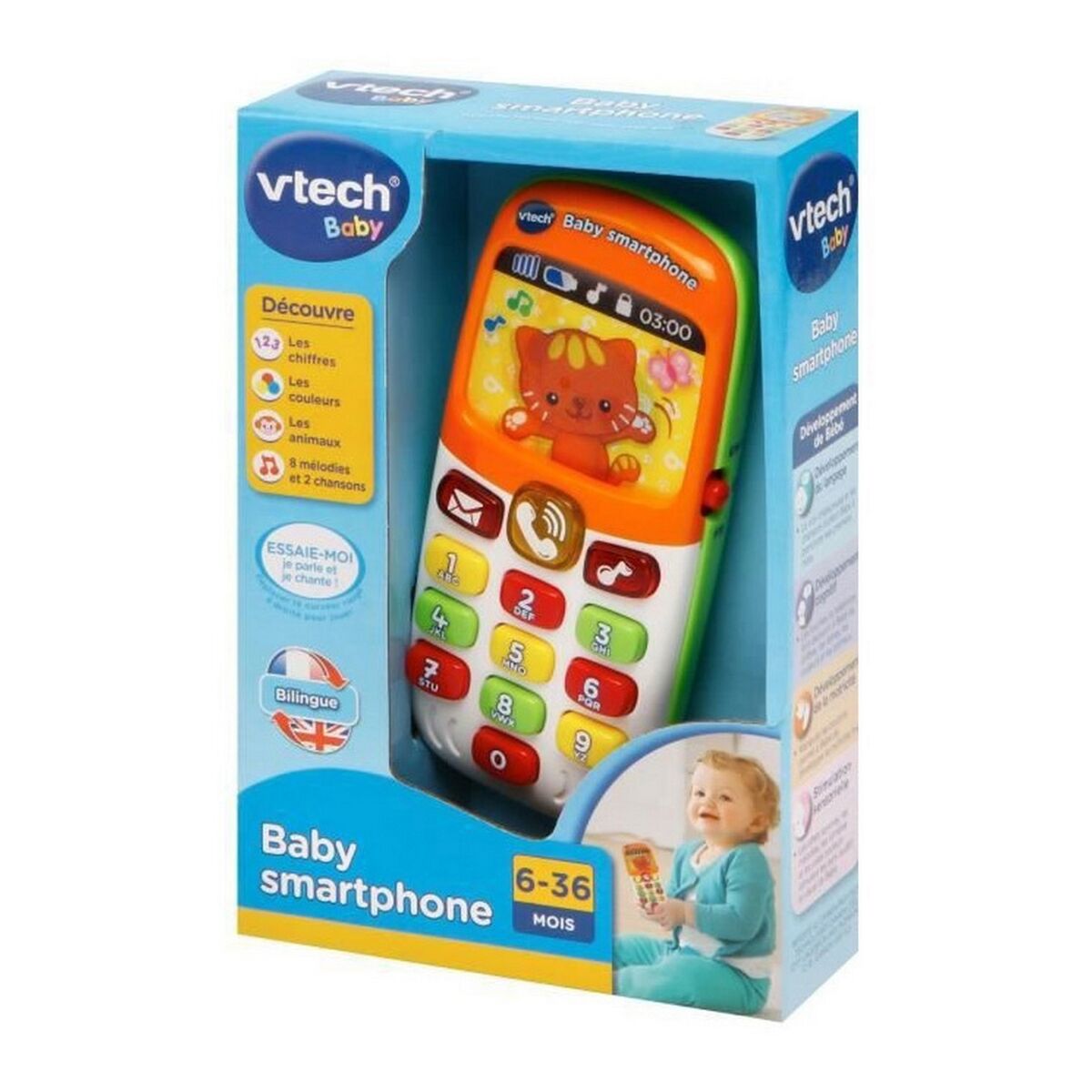 Leksakstelefon Vtech Baby Baby Bilingual Smartphone (FR) - 2