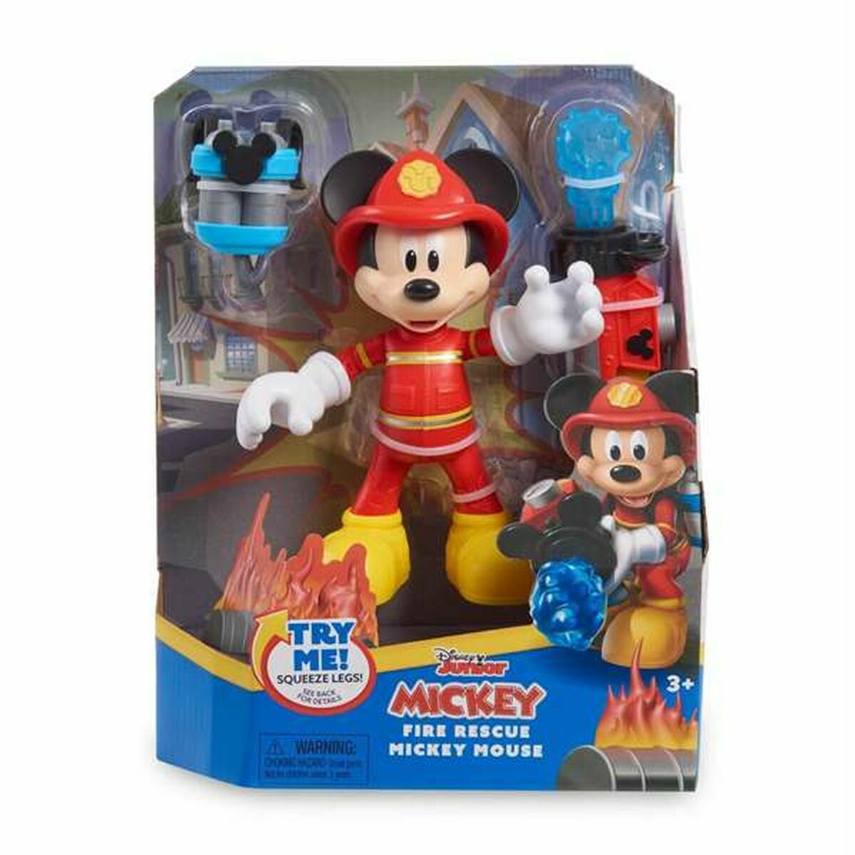 Actionfigurer Famosa Mickey Fireman 15 cm - 5