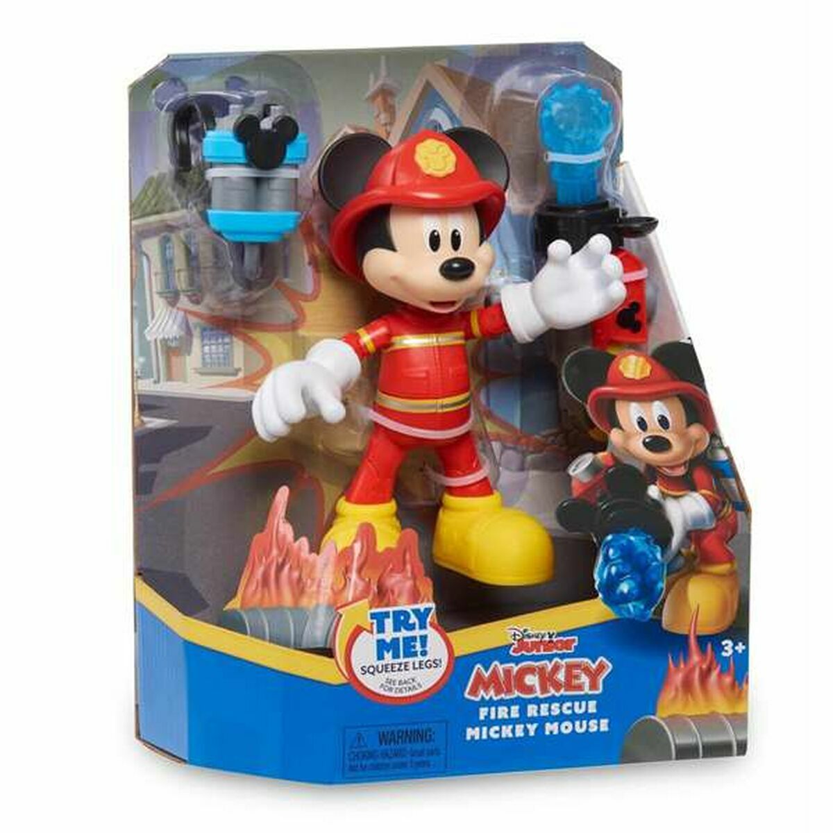 Actionfigurer Famosa Mickey Fireman 15 cm - 2