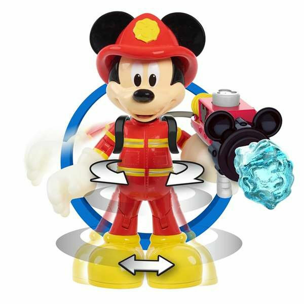 Actionfigurer Famosa Mickey Fireman 15 cm - 4