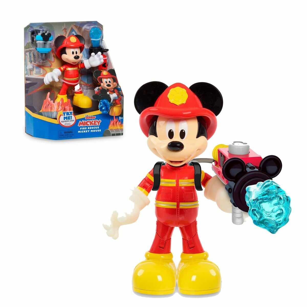 Actionfigurer Famosa Mickey Fireman 15 cm
