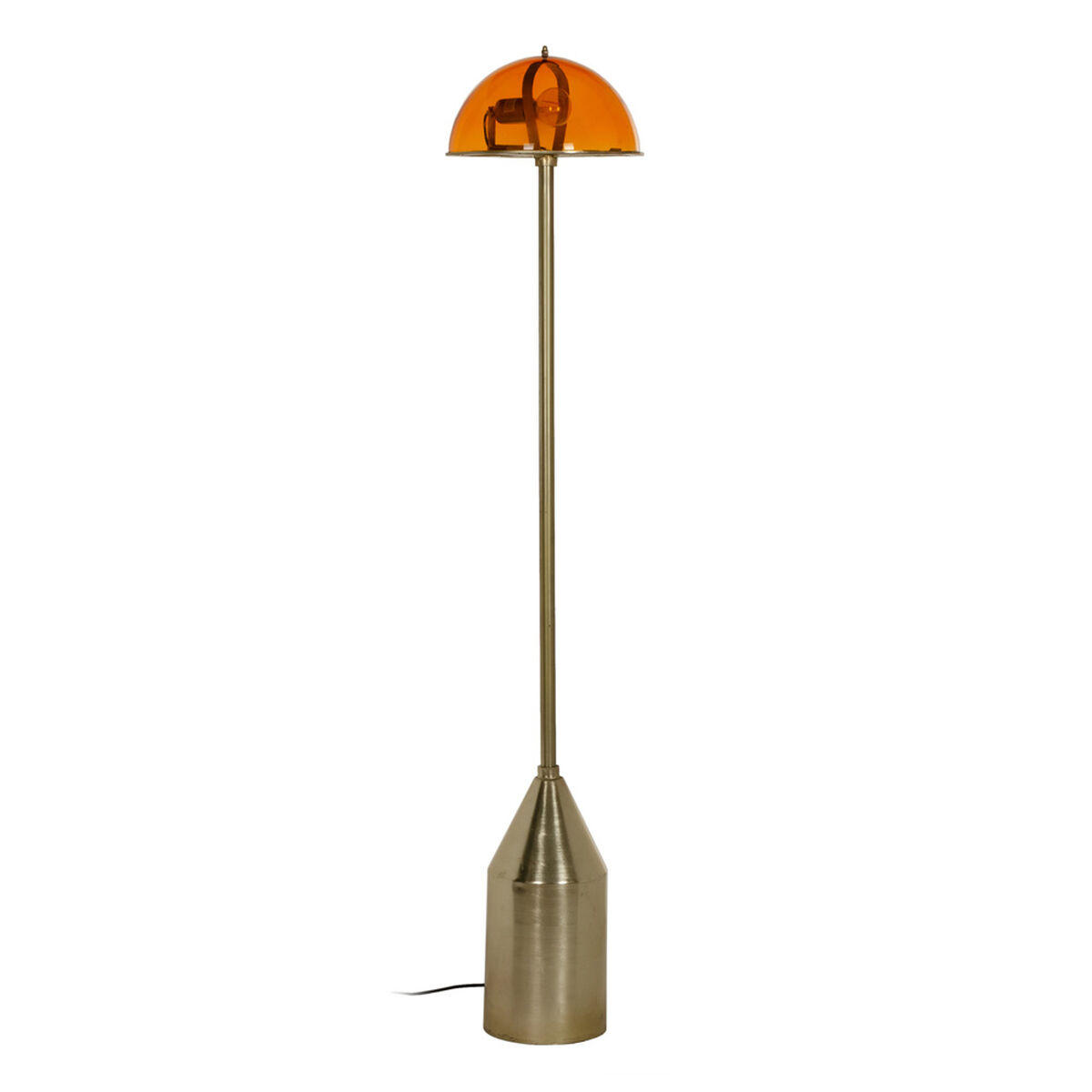 Golvlampa Orange Gyllene 40 W 220-240 V 31 x 31 x 156 cm