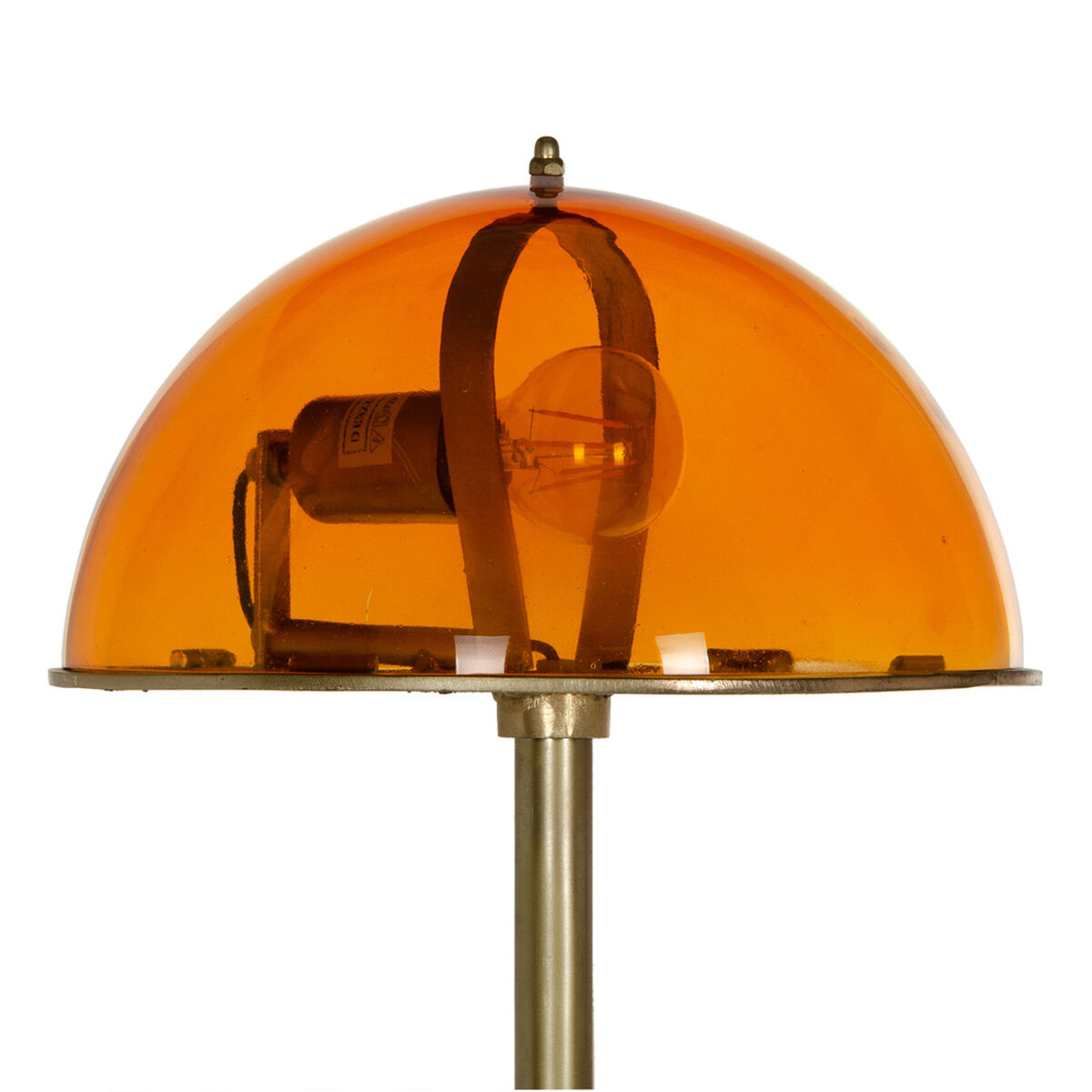 Golvlampa Orange Gyllene 40 W 220-240 V 31 x 31 x 156 cm - 2