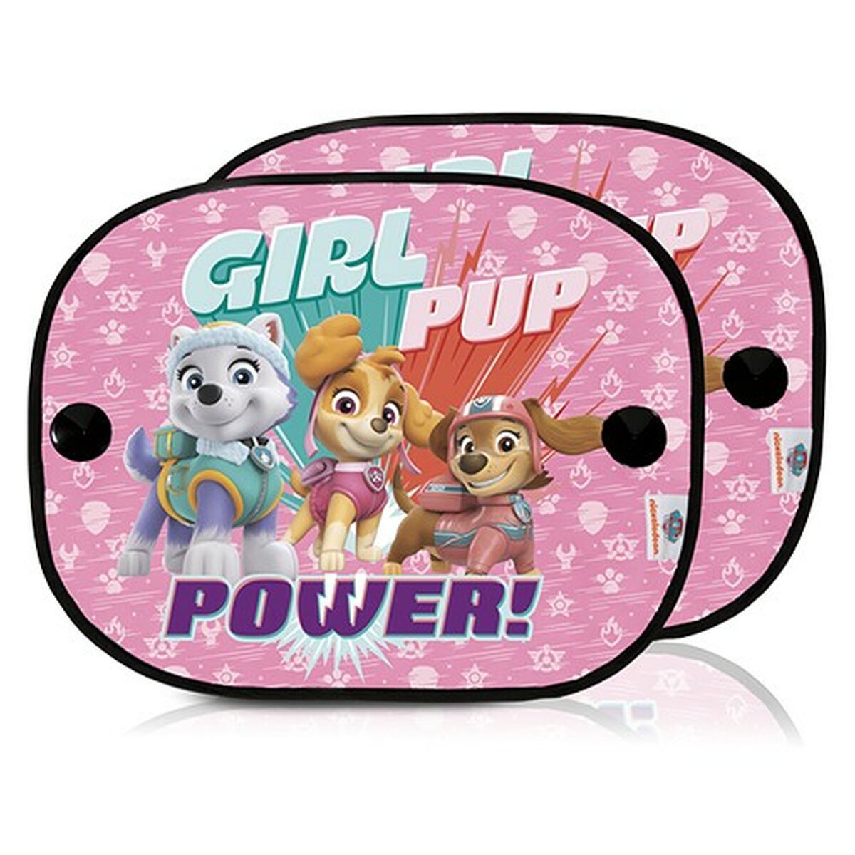 Sidosolskydd The Paw Patrol LPC121 Rosa 24 x 21,5 x 3,2 cm 2 Delar