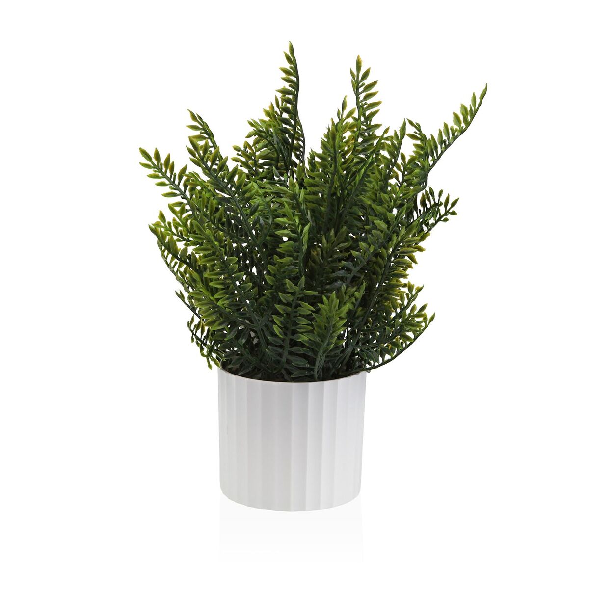 Dekorativ växt Versa Järn Textil Plast 8,5 X 26 CM