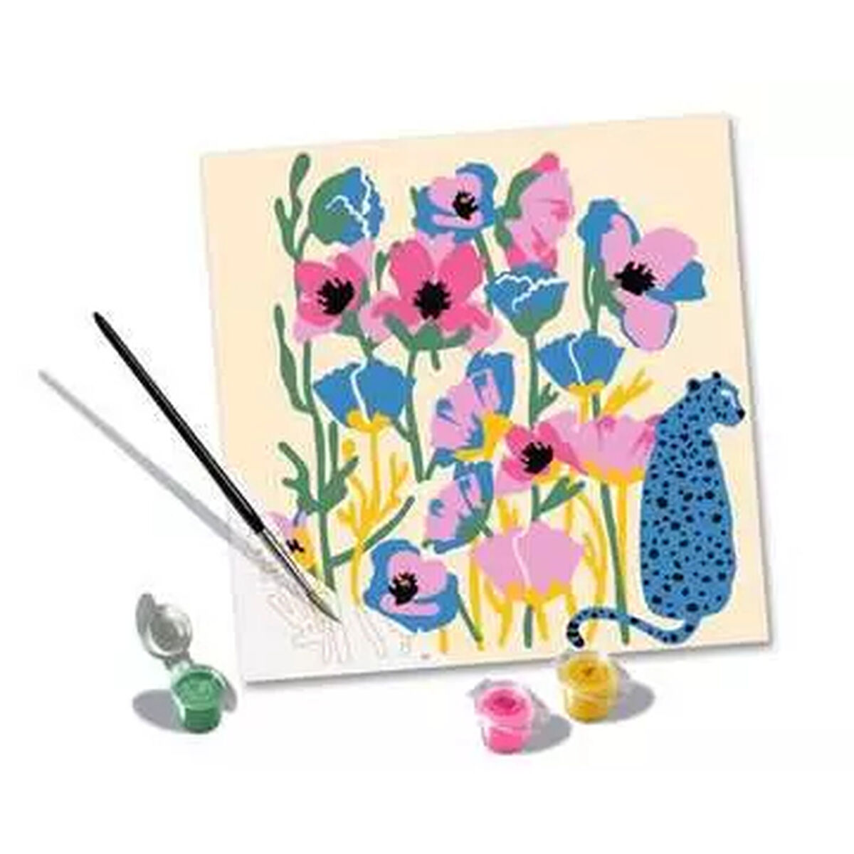Målning med siffror Ravensburger Flowers - 3