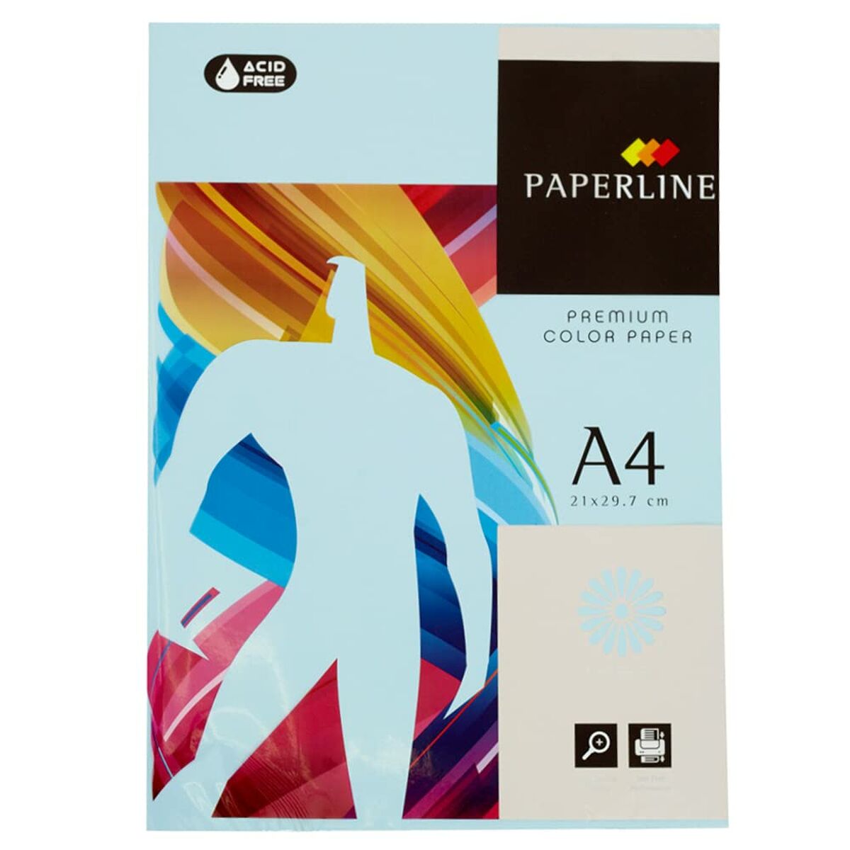 Papper Fabrisa 500 Blad Din A4 Blå - 4