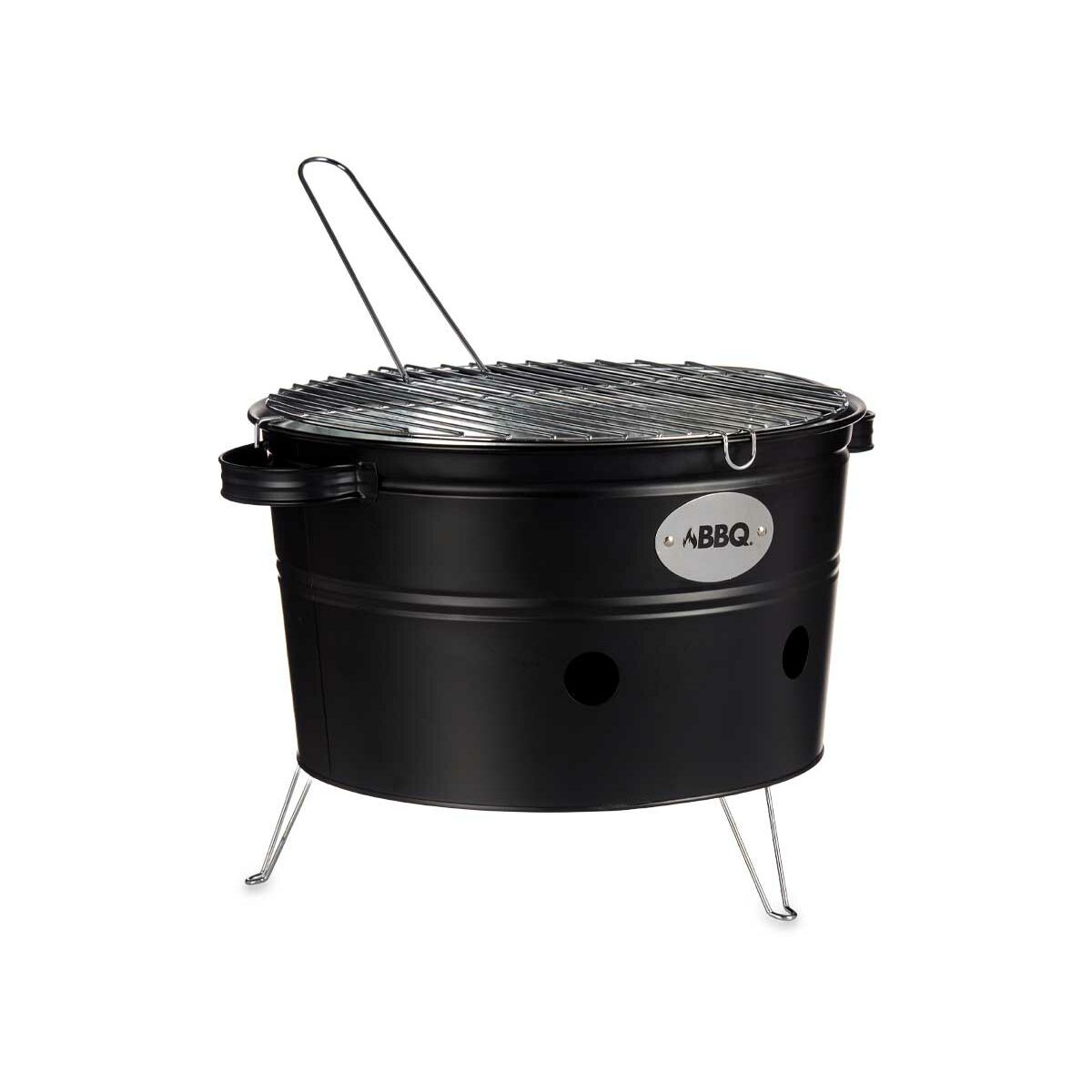 Bärbar Grill La Dehesa Järn Zink 35 x 21 x 42 cm (4 antal) - 2